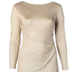 Shimmery Champagne Dress